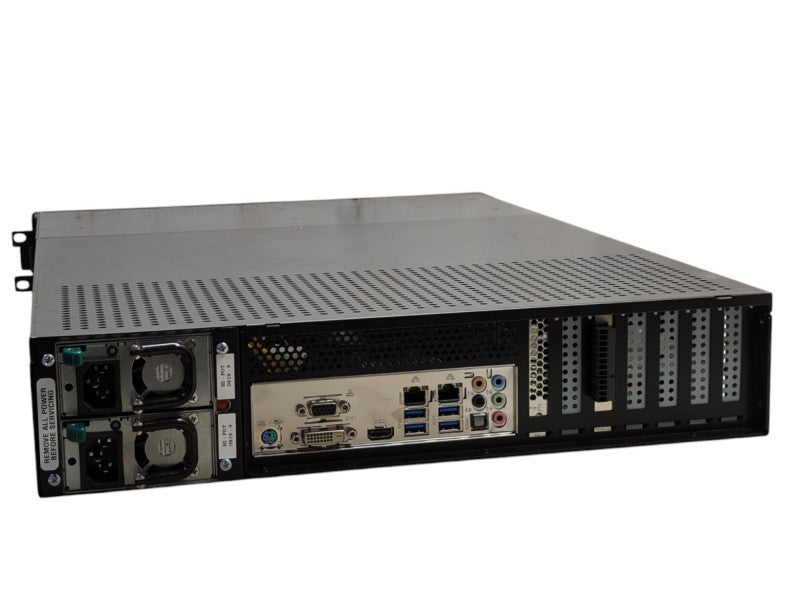 Custom 2U Rack PC Server ASRock WC236M WS Intel Core i7-7700 32GB RAM 2x 4TB Q-