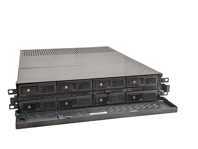 Custom 2U Rack PC Server ASUS Q87M-A Intel Core i7-4790S 16GB RAM 2x 4TB Q-
