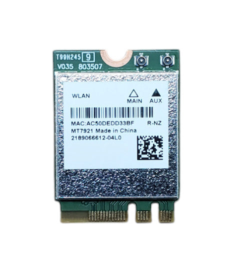 Mediatek MT7921 Wireless WLAN WiFi 802.11ax Bluetooth 5.2 M.2 Card | 0R5DHJ