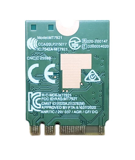 Mediatek MT7921 Wireless WLAN WiFi 802.11ax Bluetooth 5.2 M.2 Card | 0R5DHJ