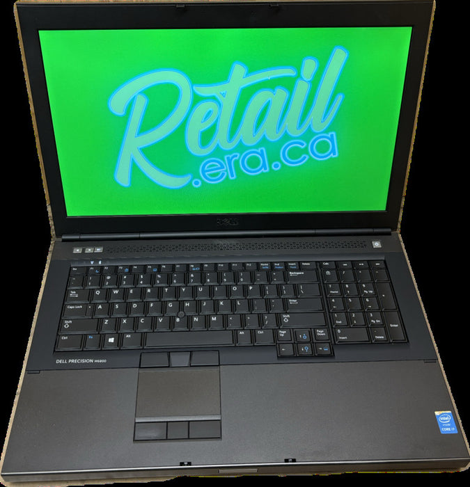 Dell Precision M6800 i7-4810MQ QUADRO K3100M 4GB GPU 32GB RAM 512GB SSD READ  Lap200