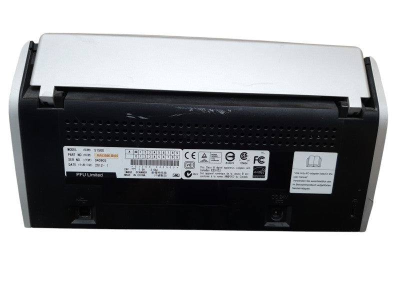 Fujitsu ScanSnap S1500 Network Document Duplex Color Scanner