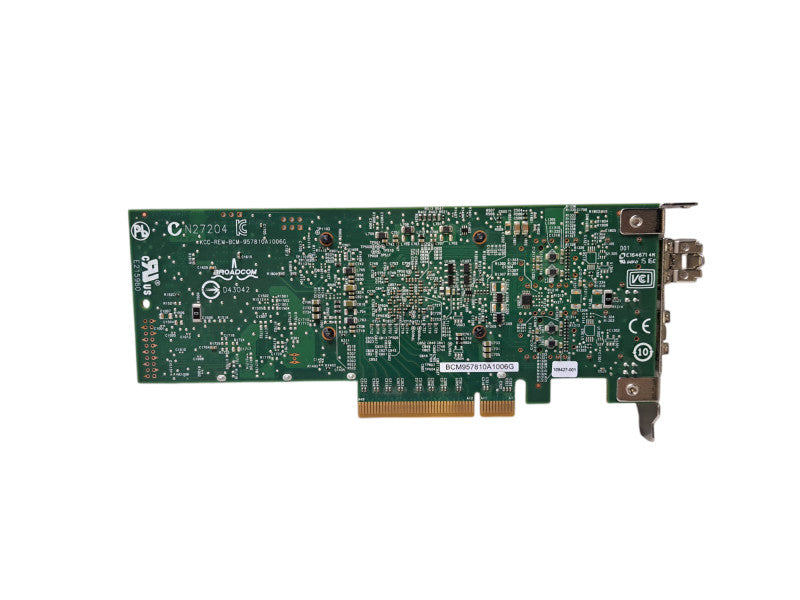 Broadcom BCM957810A1006G Dual Port 10GbE SFP+ PCIe x8 Ethernet Adapter 95Y375