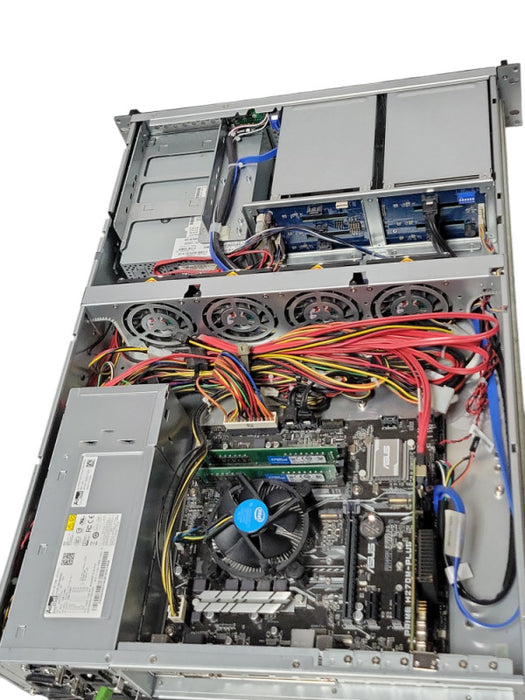 Custom Rack mountable PC, Core I5-6600, 16GB DDR4, 2x 2TB HDDs, SEE _
