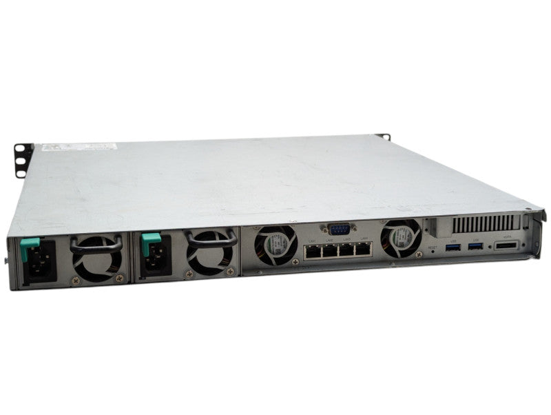 Upgraded Synology RackStation RS820RP+ 4 Bay NAS with 1x 4TB HDDs and 2x PSU  -