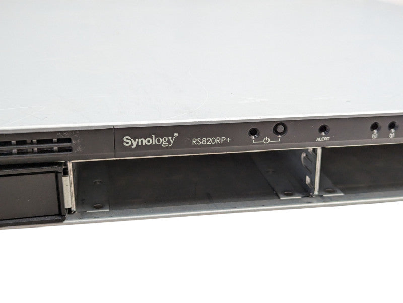 Upgraded Synology RackStation RS820RP+ 4 Bay NAS with 1x 4TB HDDs and 2x PSU  -