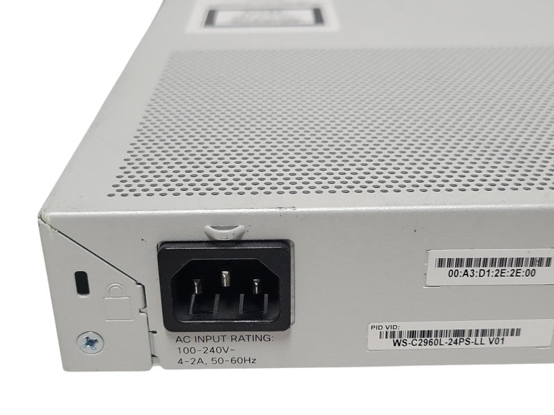 Cisco Catalyst 2960L Series WS-C2960L-24PS-LL PoE+ Managed switch _