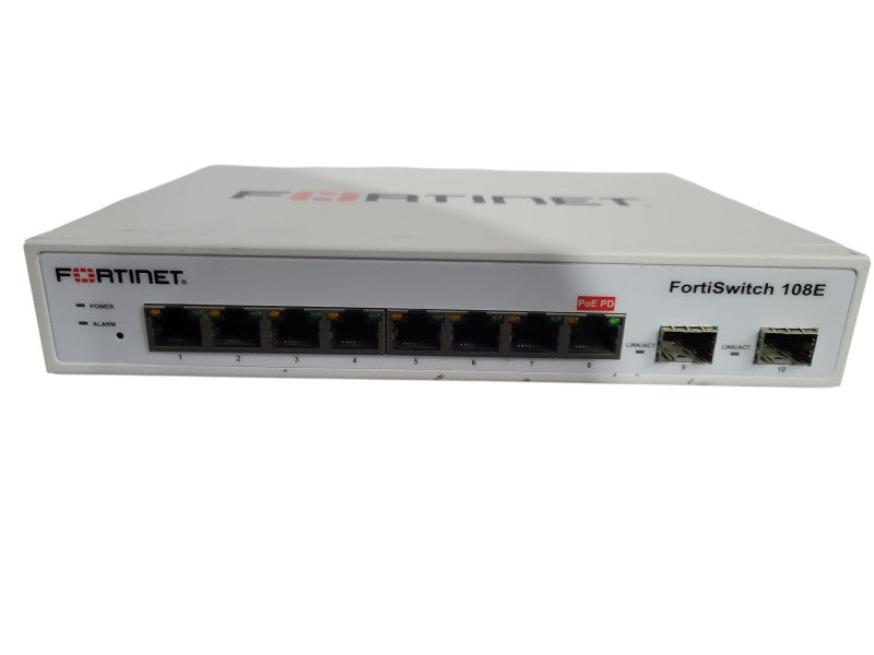 Fortinet FortiSwitch FS-108E-PoE Ethernet Switch !