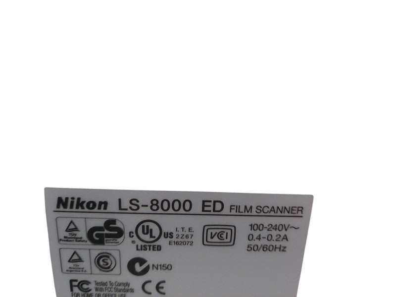 Nikon Super CoolScan 8000 Film Scanner Model: LS-8000 ED =