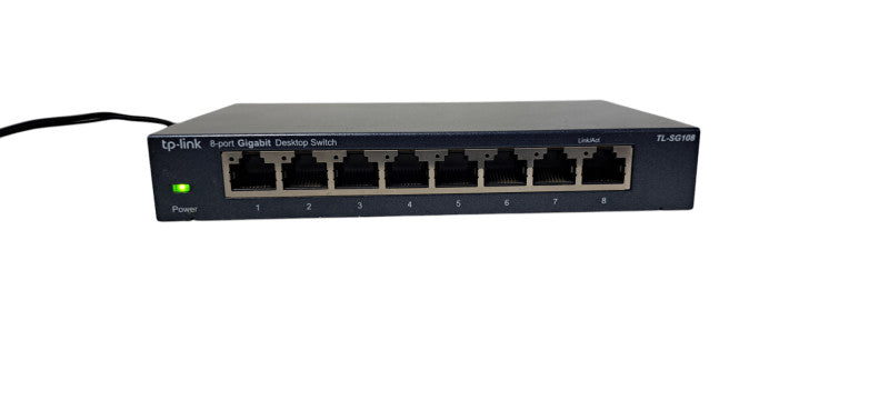 TP-LINK TL-SG108E 8-Port Gigabit Unmanaged Easy Smart Switch