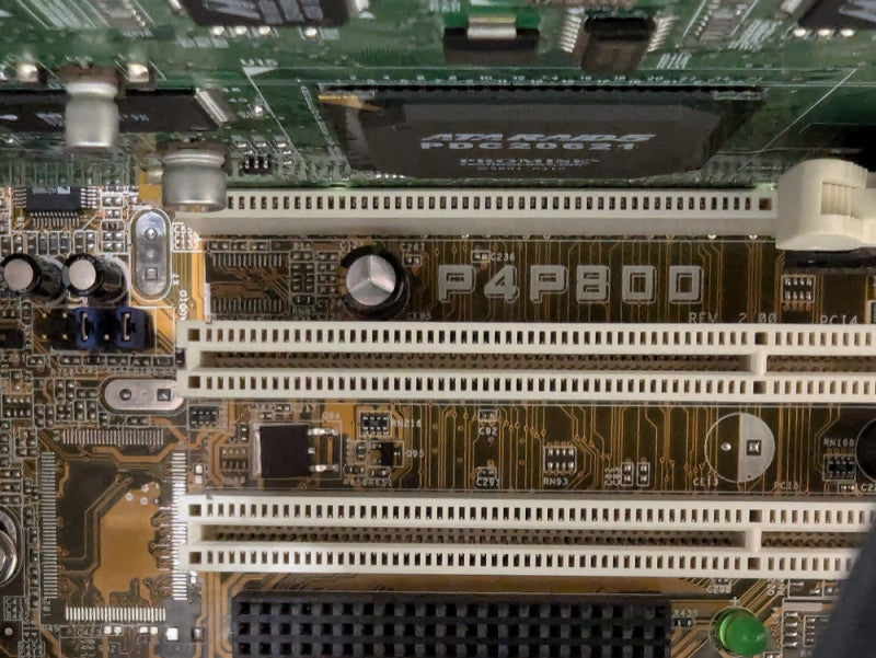 Vintage Pentium 4 Server / PC Touch Asus P4P800 MotherBaord Please READ  -