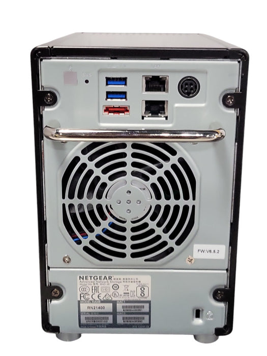 Netgear Advanced network storage RND-4E RN21400, No HDDs, READ _