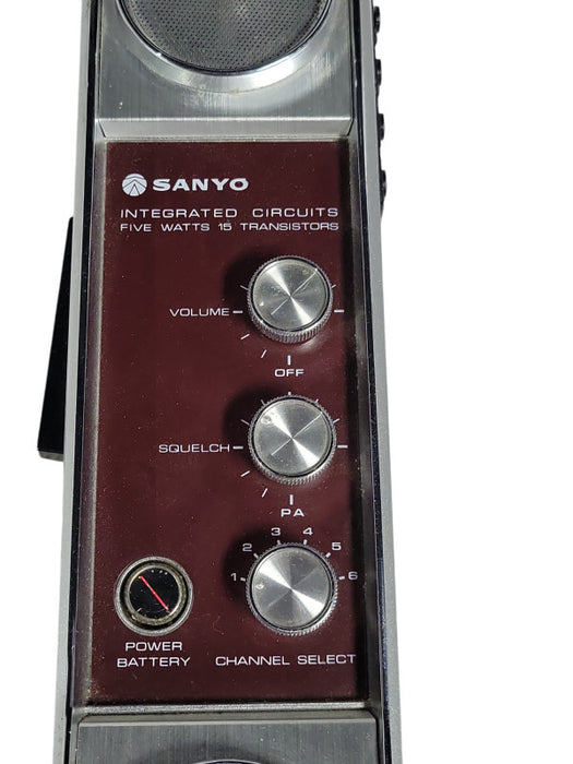 Vintage Sanyo Transceiver Model TA-395, READ _