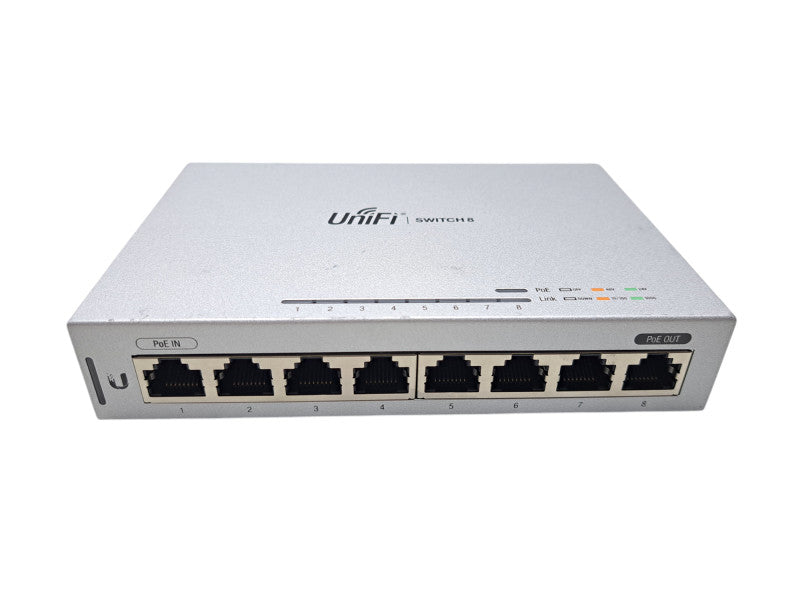 Ubiquiti Networks UniFi US-8 | 8-Port Gigabit Switch w/ PoE Passthrough
