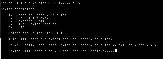 Sophos SG 230 REV.1 Firewall Security Appliance w/ 1x module