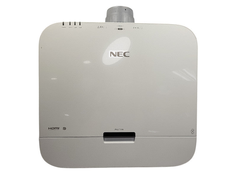 NEC NP-PA571W 3LCD Projector Lamp hour: 2498 Hours 17% Remaining READ $