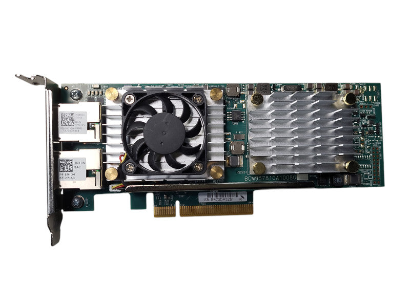 Broadcom BCM957810A1008G Dell 0HN10N Dual Port 10GB PCI Server Network Adapte $