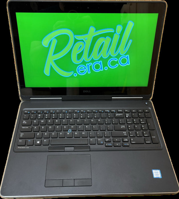 Dell Precision 7520 TOUCH i7-7820HQ@2.9GHz QUADRO M1200 4GB GPU 32GB 512SSD  Lap200