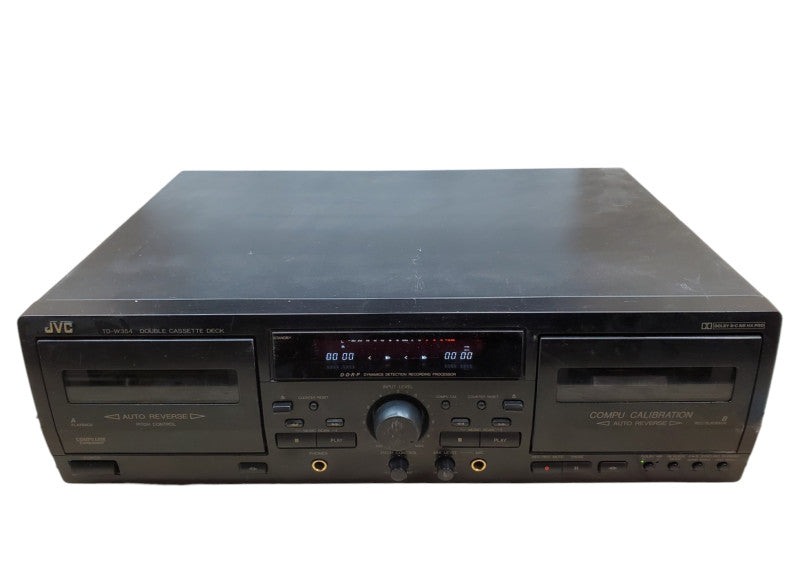 JVC TD-W354BK Double Cassette Deck | *READ*