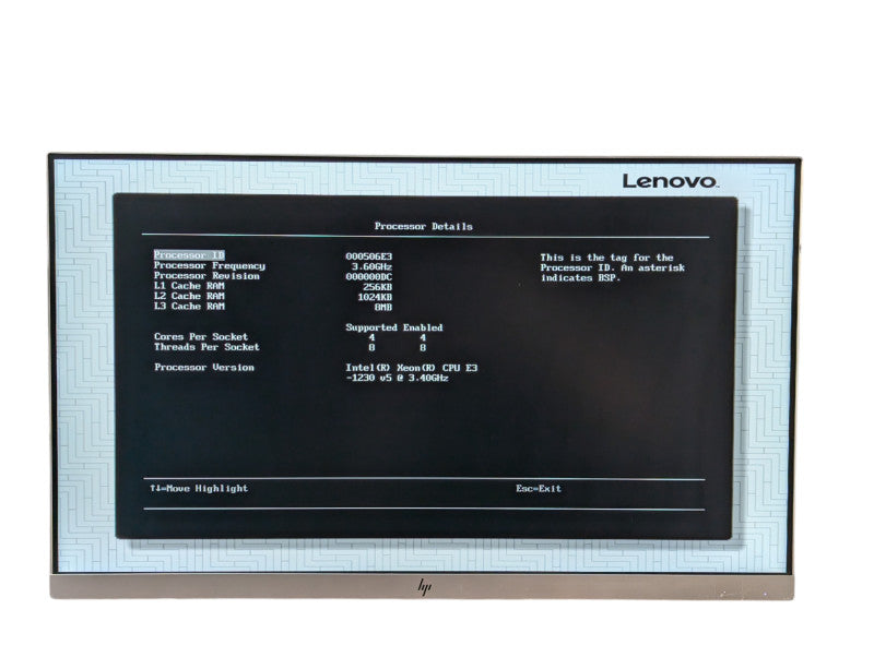 Lenovo System X 3250 M6 1U Intel Xeon E3-1230 v5 @ 3.40 Ghz 64GB RAM  -