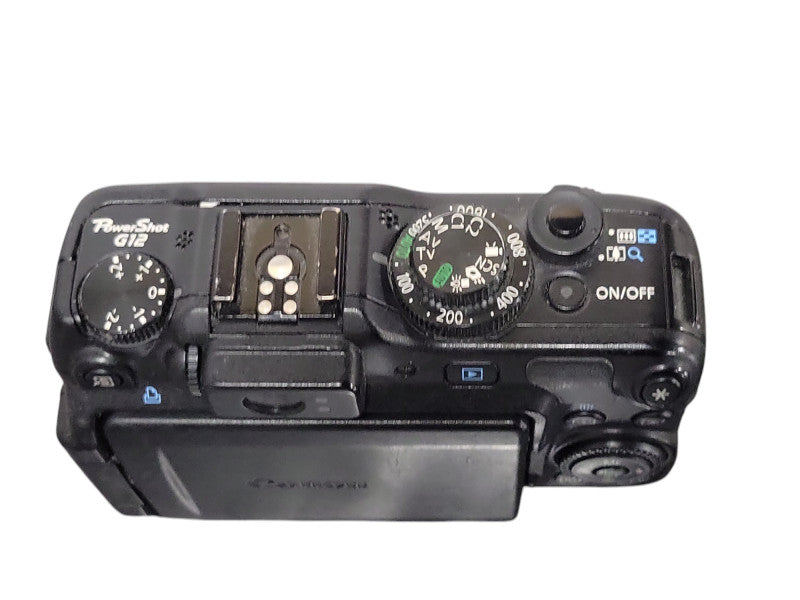 CANON POWERSHOT G12 PC1564 DIGITAL CAMERA - UNTESTED AS IS _