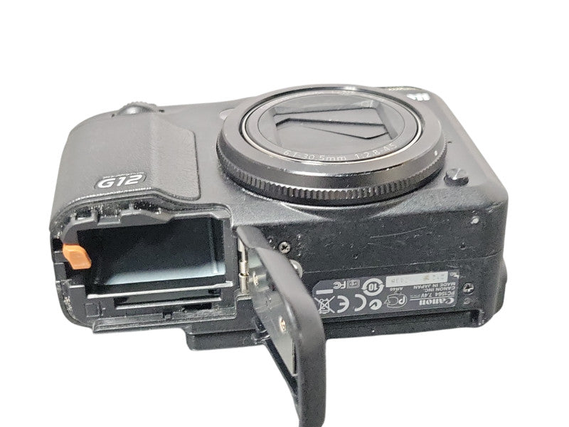 CANON POWERSHOT G12 PC1564 DIGITAL CAMERA - UNTESTED AS IS _
