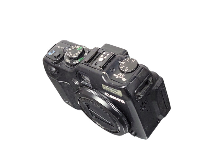 CANON POWERSHOT G12 PC1564 DIGITAL CAMERA - UNTESTED AS IS _
