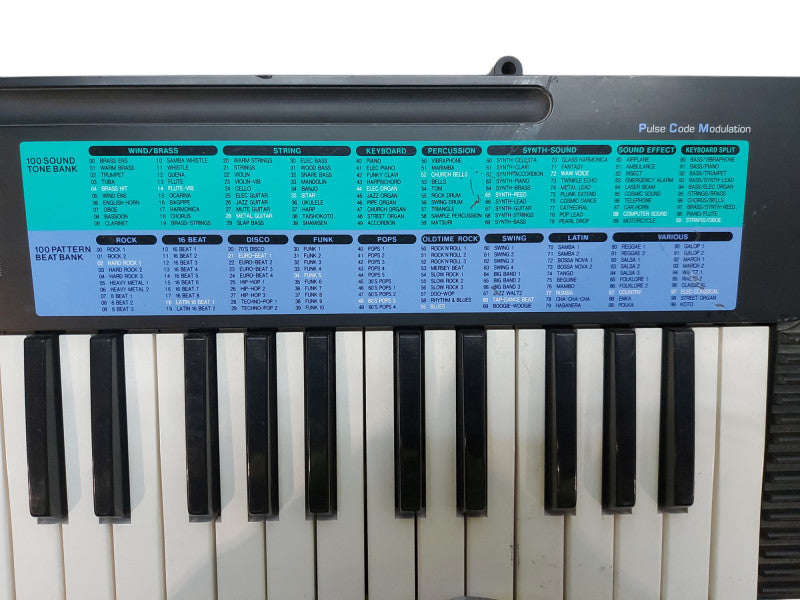 CASIO Tone Bank CA-100 49-key Electric Keyboard - Read Desc
