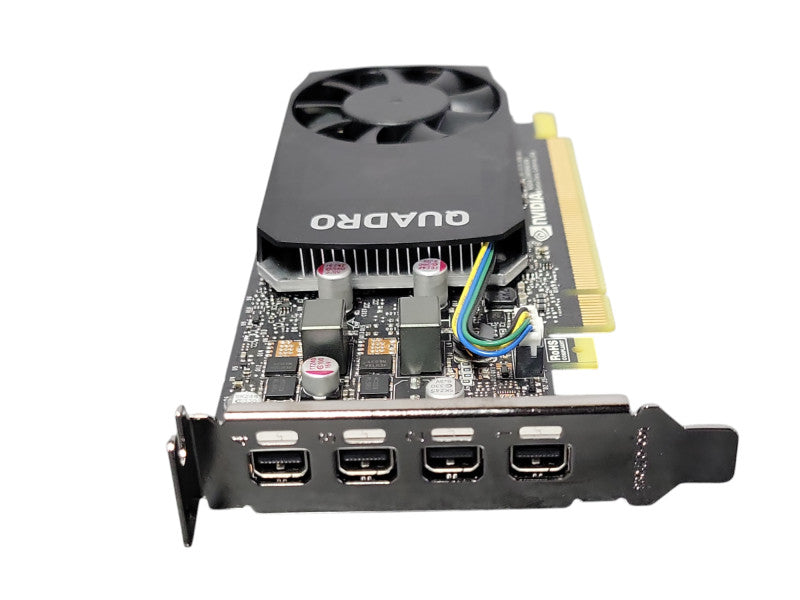 Nvidia Quadro P620 2GB GDDR5 PCIE Graphics Card 4x Mini DisplayPort Low Profi _