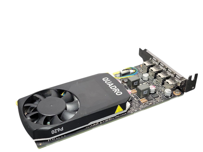 Nvidia Quadro P620 2GB GDDR5 PCIE Graphics Card 4x Mini DisplayPort Low Profi _