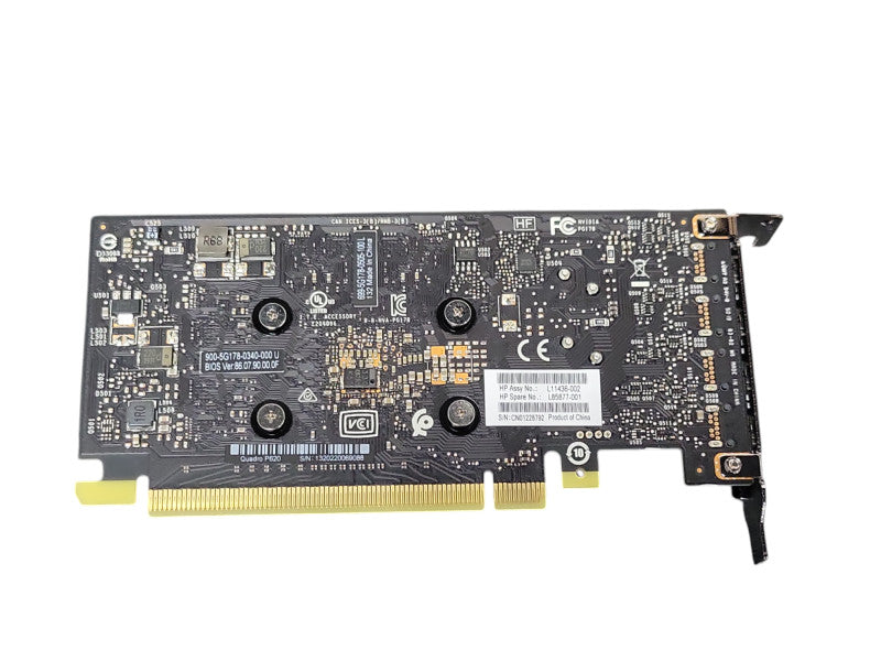 Nvidia Quadro P620 2GB GDDR5 PCIE Graphics Card 4x Mini DisplayPort Low Profi _