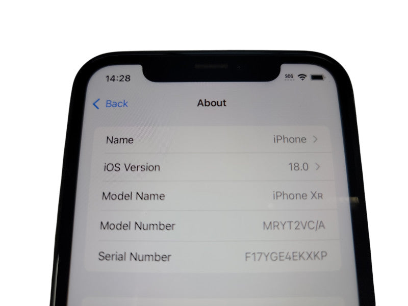 Apple iPhone XR - 64GB - White [A1984] (