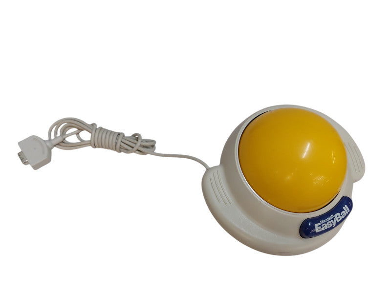 Microsoft EasyBall Rare Vintage Joystick Controller Mouse PC 9 Pin =