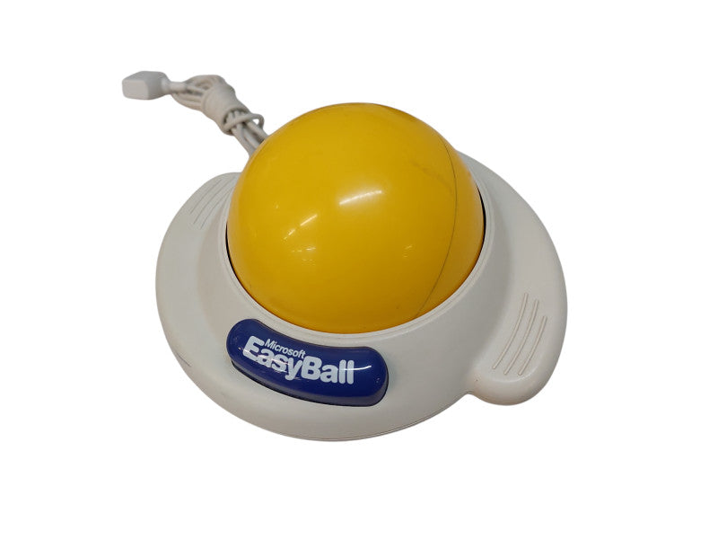 Microsoft EasyBall Rare Vintage Joystick Controller Mouse PC 9 Pin =