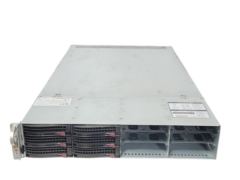 Supermicro 829U-R12X12 2U w/ X12DPU-6 Board, 2x PSU, 2x CPU Heat sinks, 12x 3 _