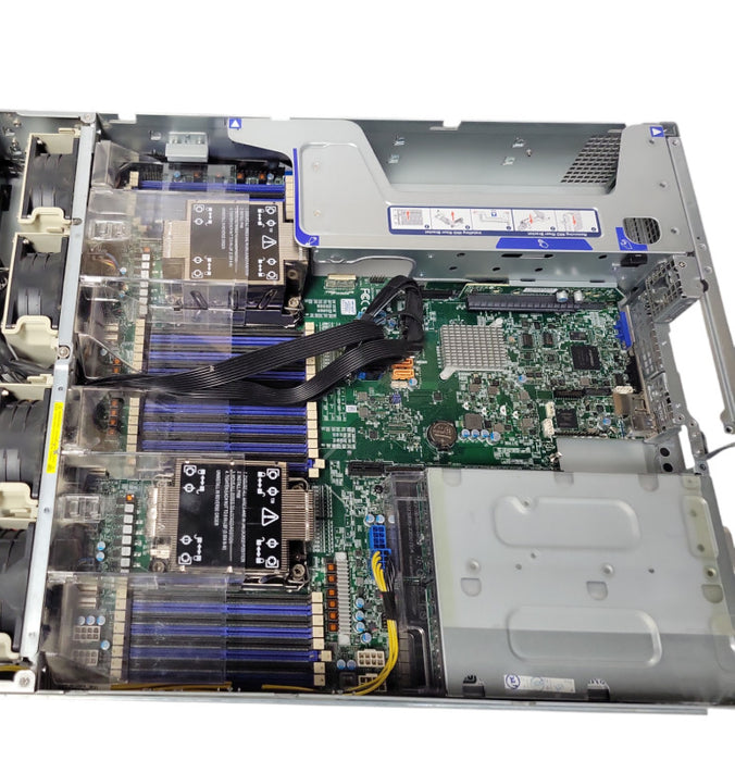Supermicro 829U-R12X12 2U w/ X12DPU-6 Board, 2x PSU, 2x CPU Heat sinks, 12x 3 _