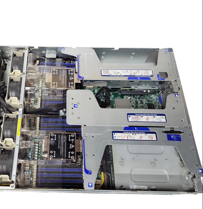 Supermicro 829U-R12X12 2U w/ X12DPU-6 Board, 2x PSU, 2x CPU Heat sinks, 12x 3 _