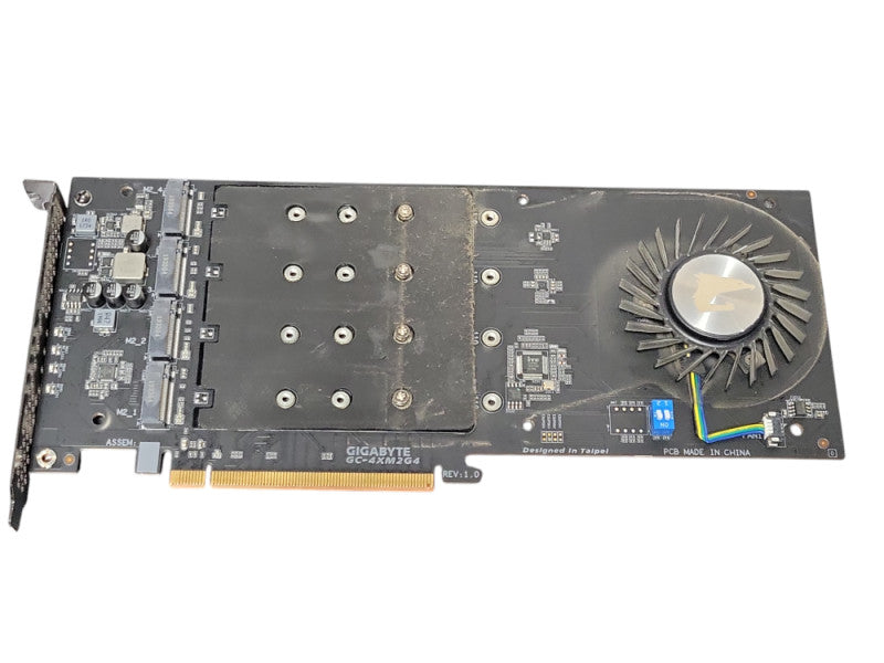 Gigabyte GC-4XM2G4 AORUS Gen4 AIC Adaptor, Full PCIe 4.0, no M.2 _
