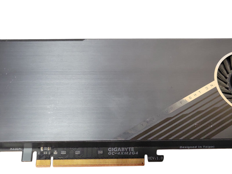 Gigabyte GC-4XM2G4 AORUS Gen4 AIC Adaptor, Full PCIe 4.0, no M.2 _