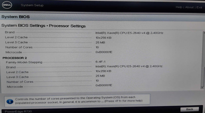 DELL PowerEdge R730 | 2x Xeon E5-2640 v4 | 64GB ECC DDR4 | No HDD