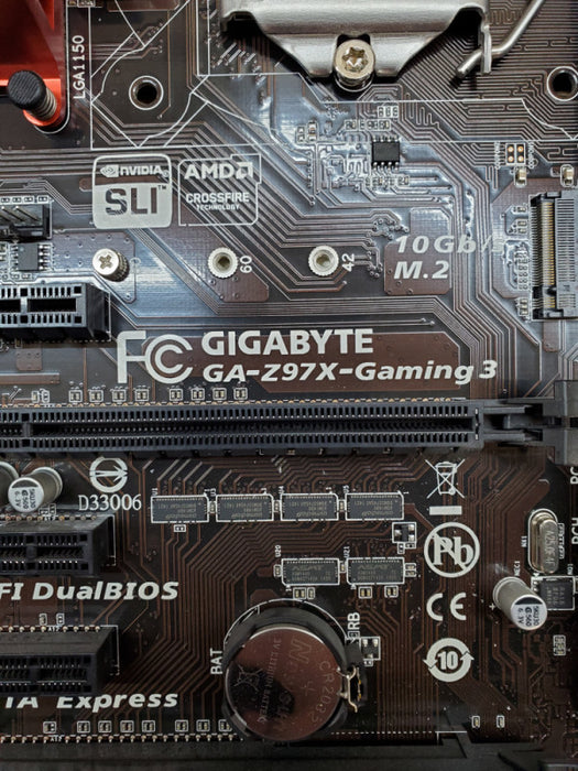 GIGABYTE GA-Z97X-Gaming 3 | Core i7-1790 | 16GB DDR3 | No CPU Cooler