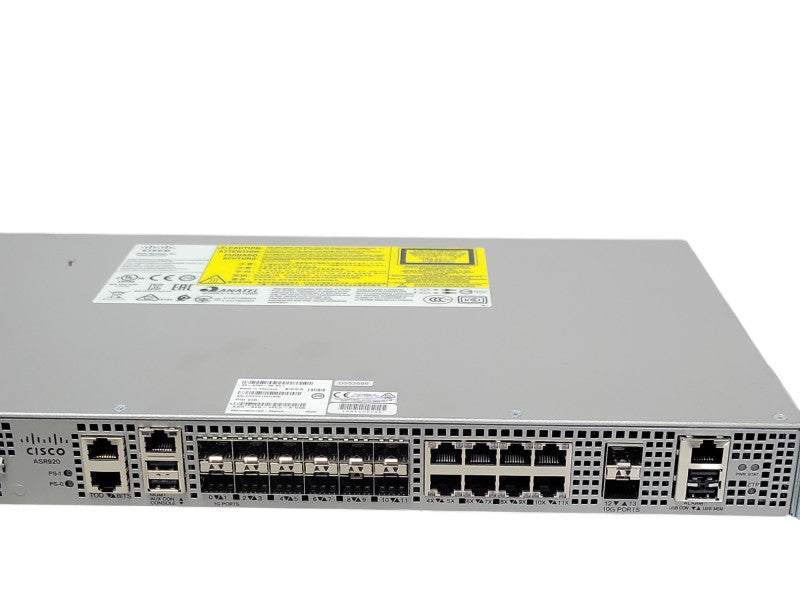 Cisco ASR-920-12CZ-A ASR 920 Series Aggregation Services Router, 2x PSU, READ _