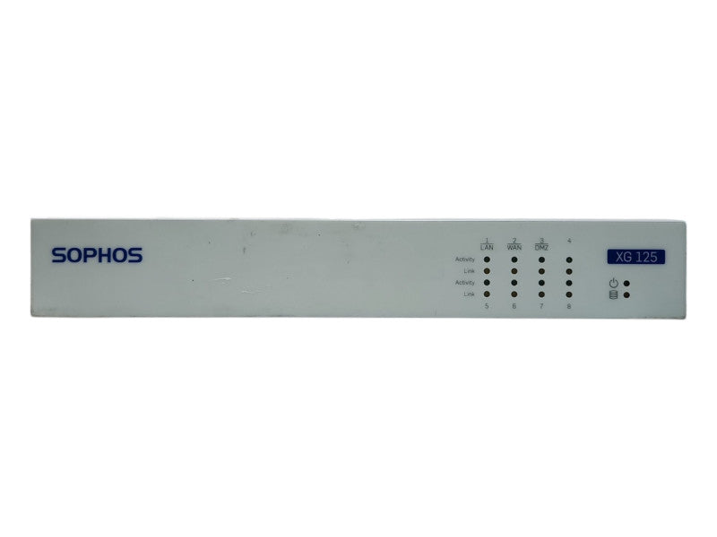 Sophos XG 125 Rev2 Network Security Firewall, Factory Reset