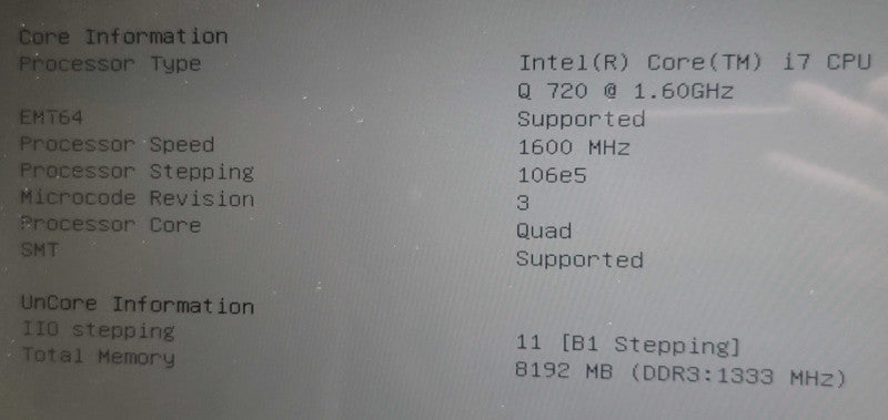 MSI GX 740| i7-Q720 | 8GB DDR3|  NO SSD READ  β BudLap