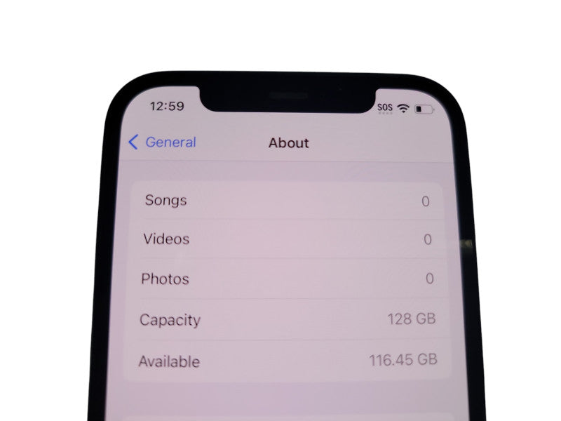 Apple iPhone 12 - 128GB - Black [A2402] (