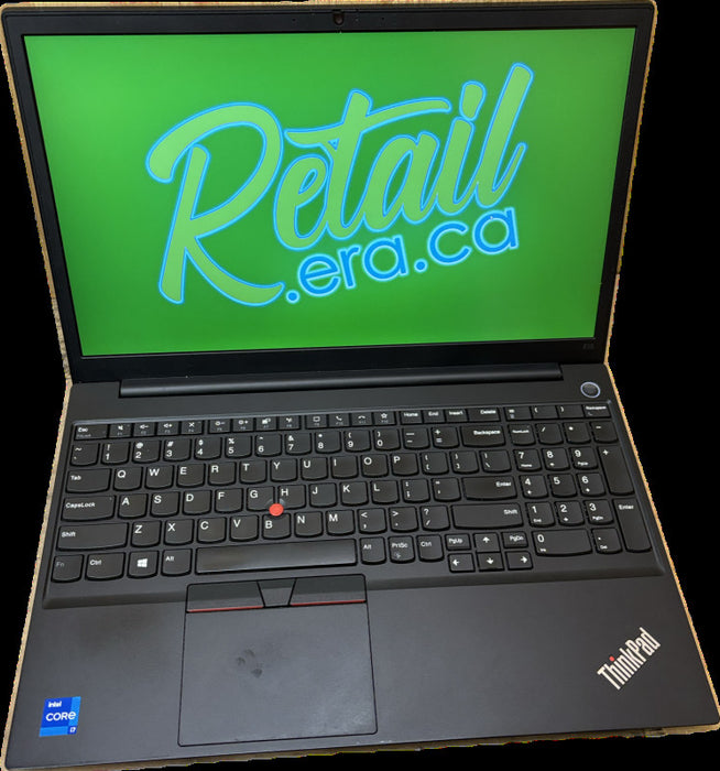 Lenovo ThinkPad E15 Gen 2 i7-1165G7 16GB 256SSD No Power Adapter READ  Lap200