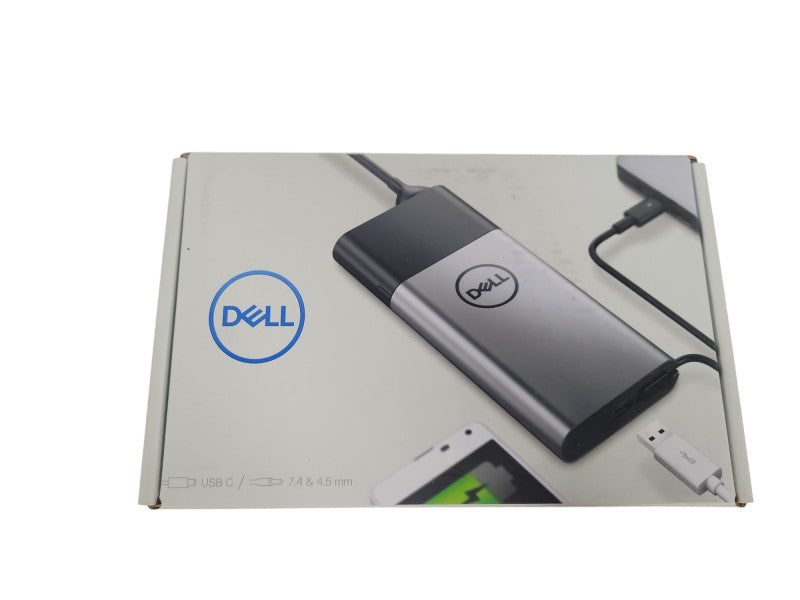 Dell Hybrid 45W Adapter + 43Wh Power Bank PH45W17-AA USB-C 4.5mm & 7.4mm barr !