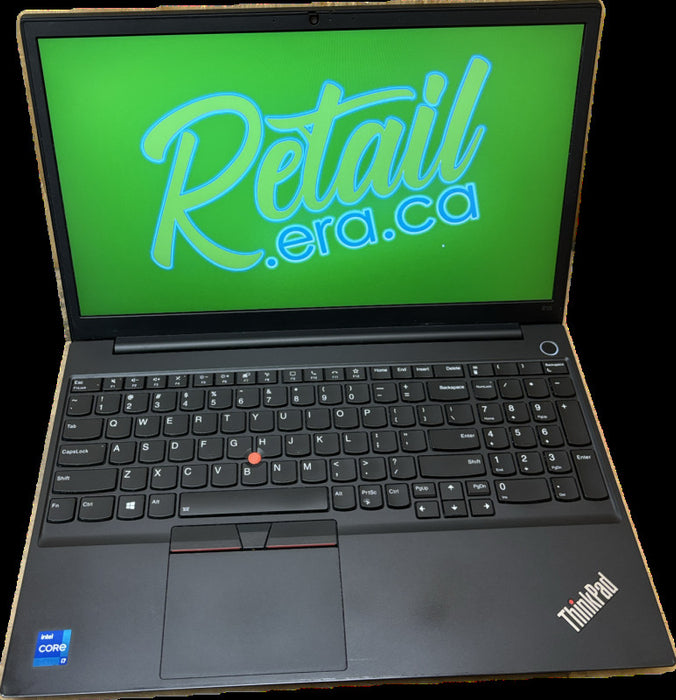 Lenovo ThinkPad E15 Gen 2 i7-1165G7 16GB 256SSD No Power Adapter READ!  Lap200