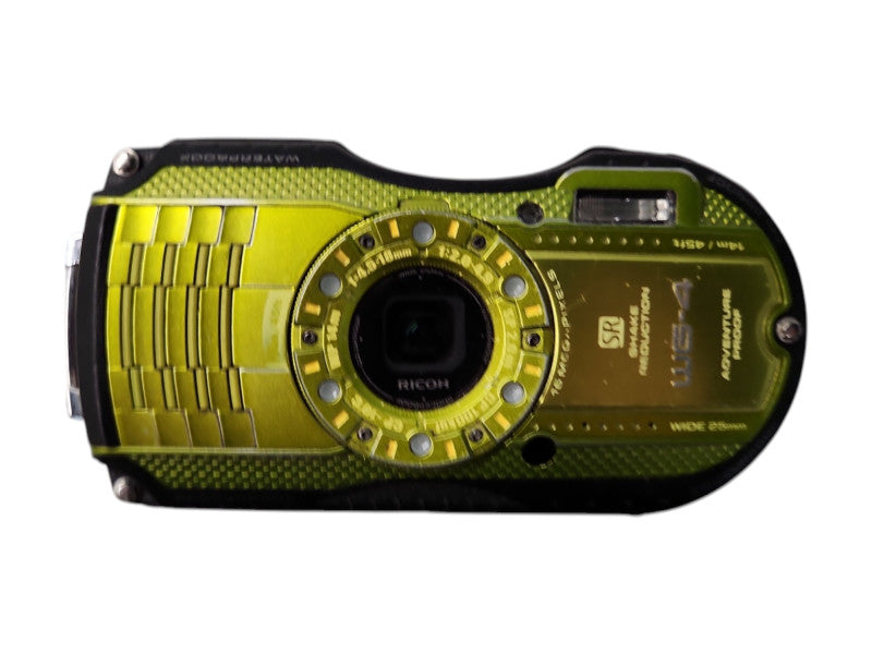 RICOH WG-4, 16.0 MP Rugged Waterproof Action Camera, No Battery, READ