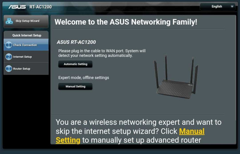 Asus RT-AC1200 Dual Band USB 802.11ac Wireless Router WiFi 2.4 5 ghz